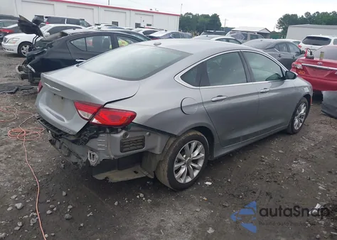 2015 Chrysler 200 C из США, поврежденный, VIN 1C3CCCCB0FN666276